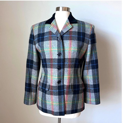 Vintage evan picone plaid 100 - picone, 100%