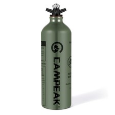 Liquid Fuel Bottle 0.5L 1L Outdoor Camping Container with Safety Valve