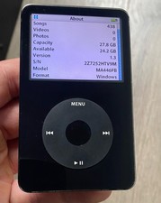 Apple iPod classic 5th Generation Enhanced - black 30gb - Wolfson DAC -