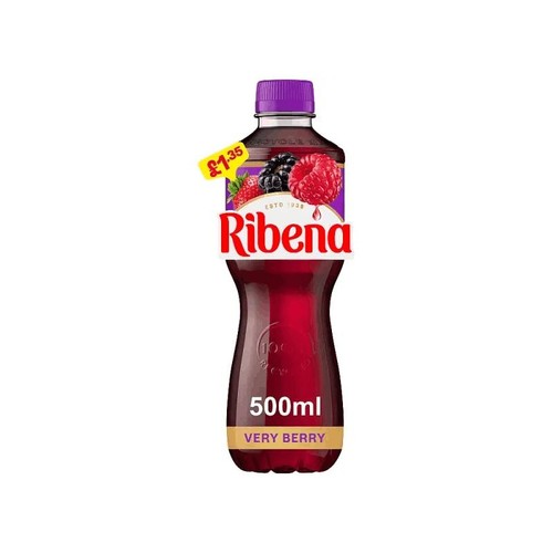 Ribena very berry 500ml - very,