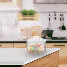  Extra Large Glass Jar with Lid Sweet Storage Dried Fruit Canister Multipurpose