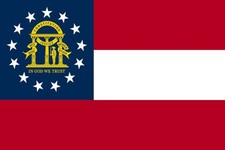 Georgia state flag united - state,