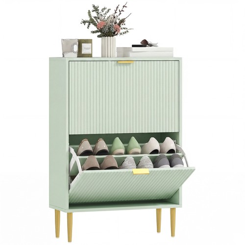 Homcom slim shoe storage - slim,