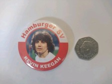 KEVIN KEEGAN (B)  HAMBURGER SV BADGE 55mm In Size  sv hamburg