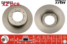 X2 PCS REAR BRAKE DISC ROTOS