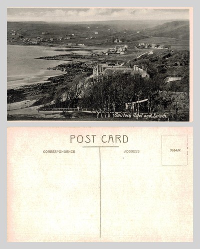 Vintage postcard gairloch - vintage,