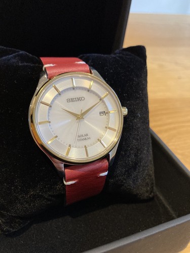 Seiko solar titanium - solar, men's