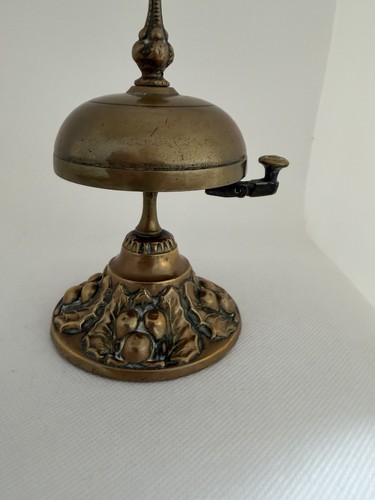 Antique reception hand - hand, bell