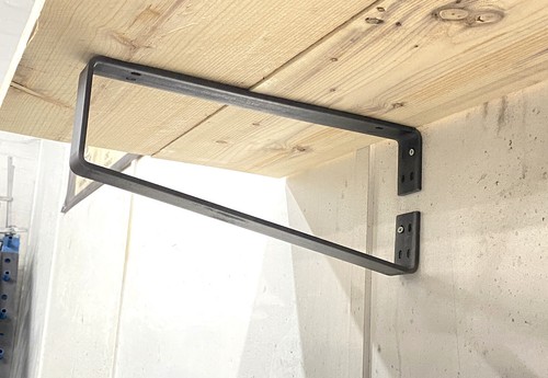 Floating desk shelf - desk, bracket