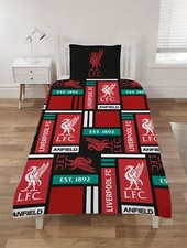 Liverpool FC Bedding Single Duvet Cover Set Football Quilt Cover LFC YNWA