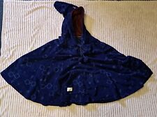 Harry Potter Cape Style Oodie Blue Glasses Scar Design Fabric Size Xs/s Hogwarts