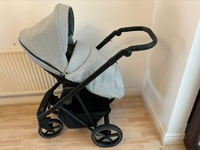 BabyStyle Prestige Active Carrycot Pram with fur hand muff - Brand New