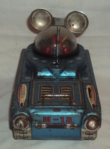 Nomura tinplate space tank - tn,