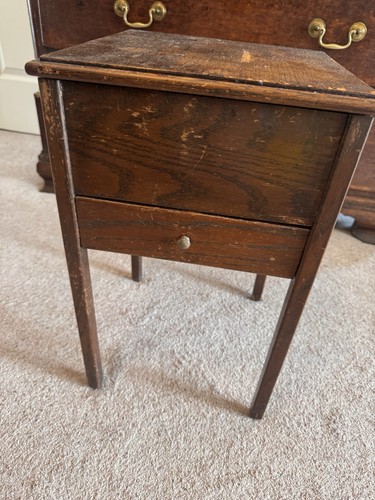 Antique sewing table - antique, table.