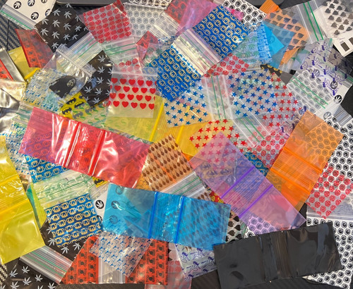 100 mixed 50x50mm small - 100,