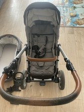 Mutsy Evo farmer bassinet and pushchair