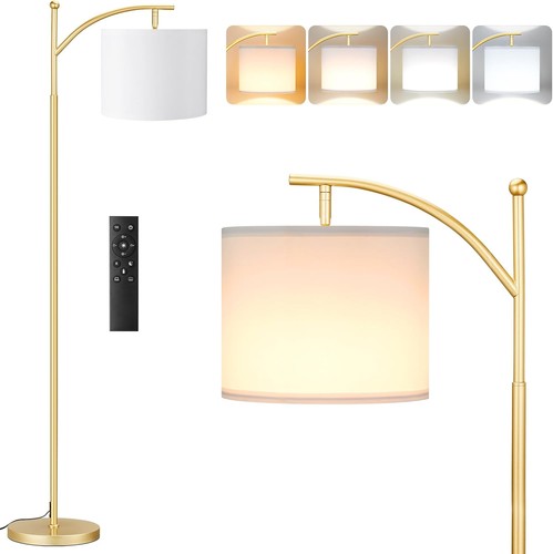 Aooshine gold arc floor lamp - gold,