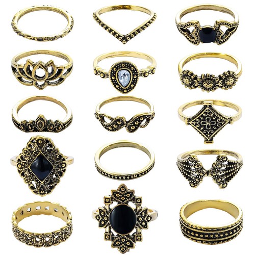 15pcs vintage knuckle - 15pcs,