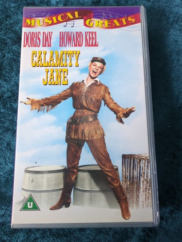 Calamity jane vhs video tape - calamity,