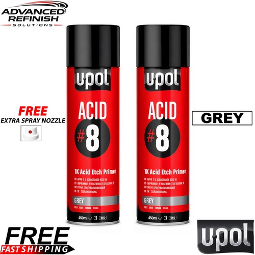 Pol acid 8 etch primer - u-pol, #8