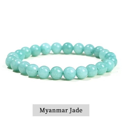 Natural stone beads bracelet - stone,