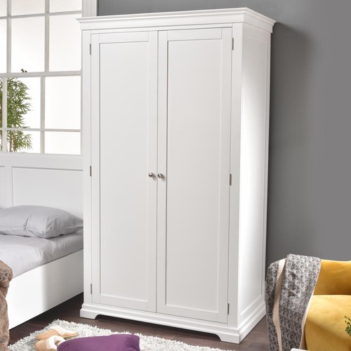 Painted white full hanging - white,