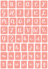 Alphabet - Fun Script -
