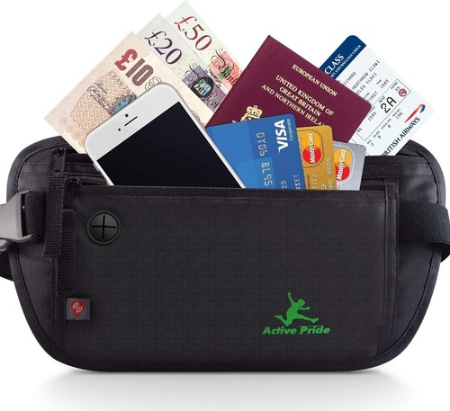 Money belt bum - w/, rfid