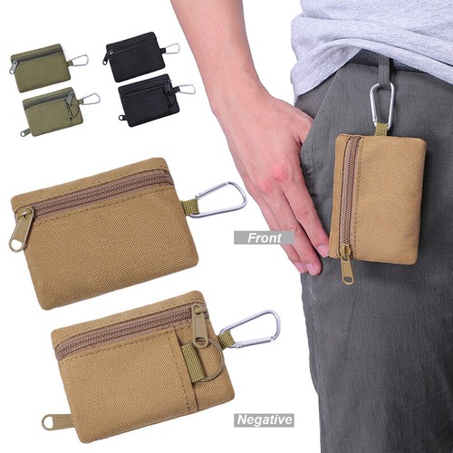 Edc pouch wallet hook key - edc,
