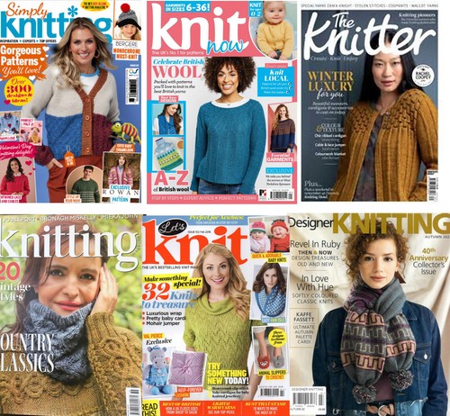 Hand knitting magazines - hand,