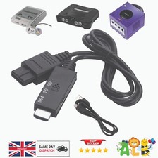 Gamecube To HDMI Converter HD Link Cable Adapter for N64 SNES NGC 720p/1080P