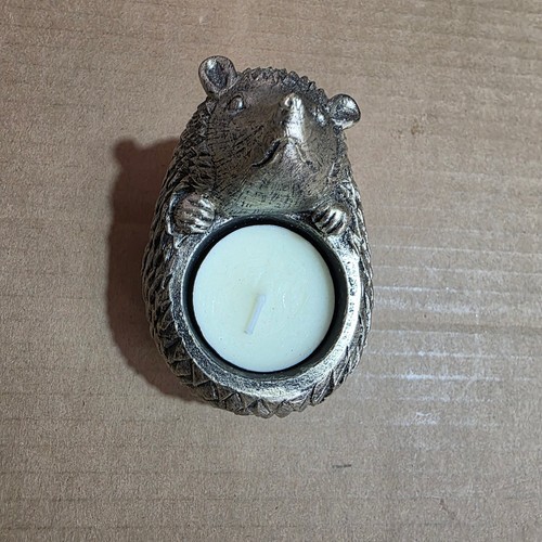 Hedgehog tealight holder - hedgehog,