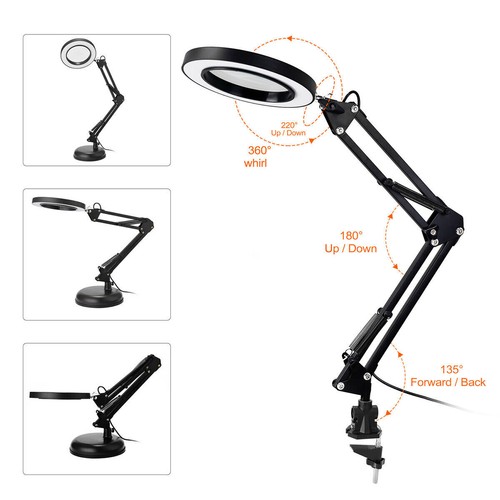Magnifying glass lamp 10x - lamp,