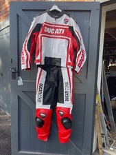 Motorbike leather suit two peice Ducati Corse