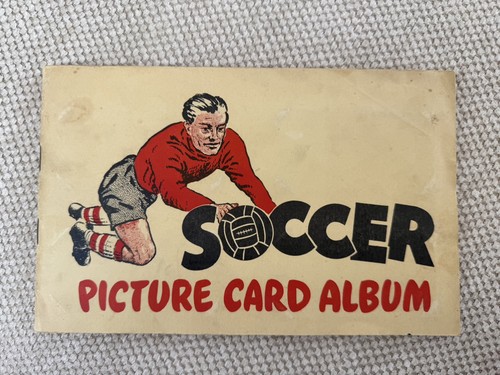 Vintage soccer picture card - soccer,