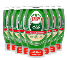 Fairy Max Power Original Washing Up Liquid 370ml - Pack of 8