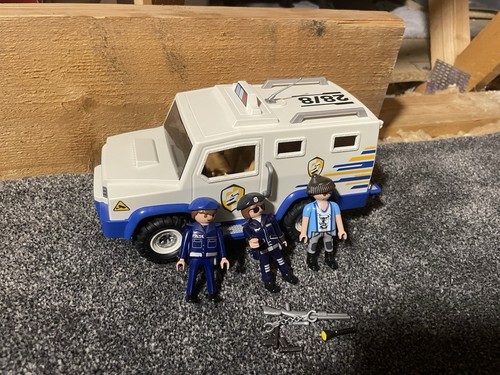 Playmobil police truck - playmobil,