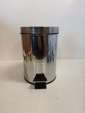 metal kitchen pedal bin - used
