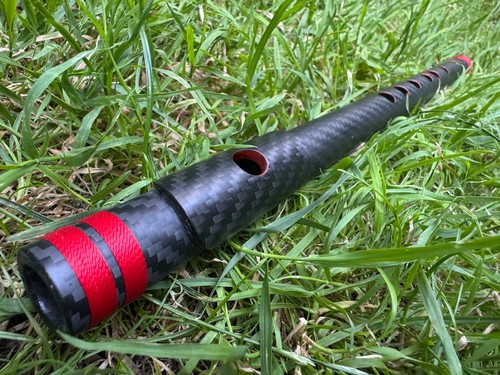 Carbon bansuri b flute - carbon,