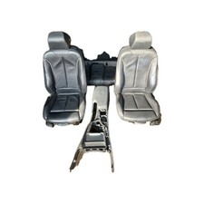 BMW 4 SERIES F36 M SPORT HEATED MANUAL BLACK LEATHER FRONT SEATS 