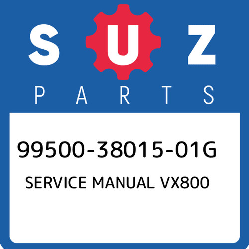 99500 38015 01g suzuki - suzuki, service