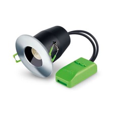 JCC JC010016/CH Fireguard Fire Rated Fixed Bathroom Shower Downlight Chrome IP65