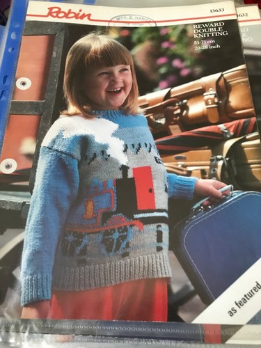 Robin double knitting pattern - robin,