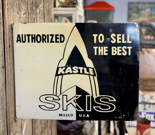 Rare vintage kastle skis - vintage,