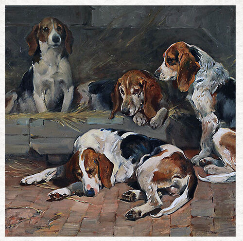 Arthur wardle fox hounds - arthur, hounds-