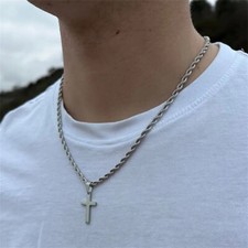 Men Stainless Steel Cross