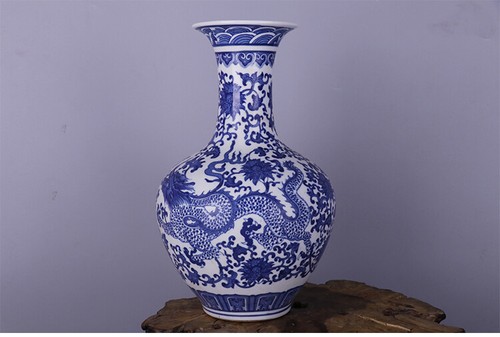 Chinese blue white glazed - chinese,