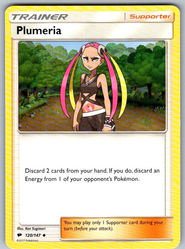 Pokémon tcg plumeria 120 147 - plumeria, 120/147