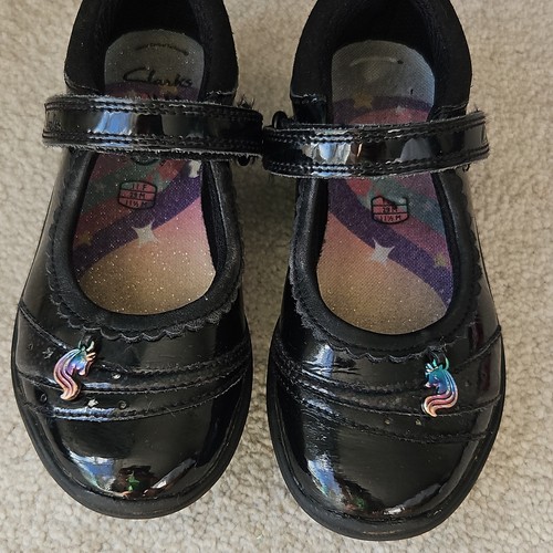 Clarks black patent - clarks,