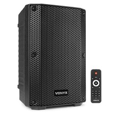 Vonyx VSA08BT 8 Inch Active PA Speaker 250W Bluetooth DJ Speaker